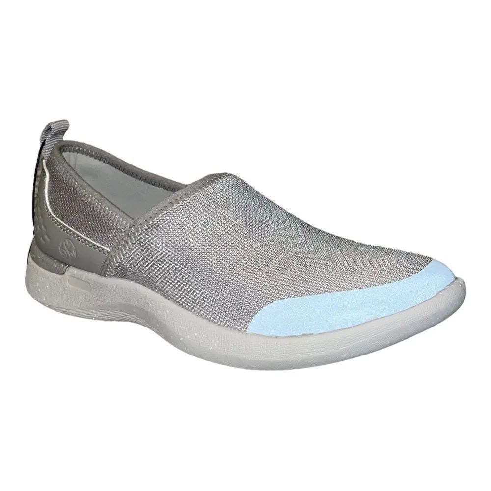 Rockport Womens TF W Fly A Line Mesh Truflex Slip-On Sneakers Shoes Gray 6M New